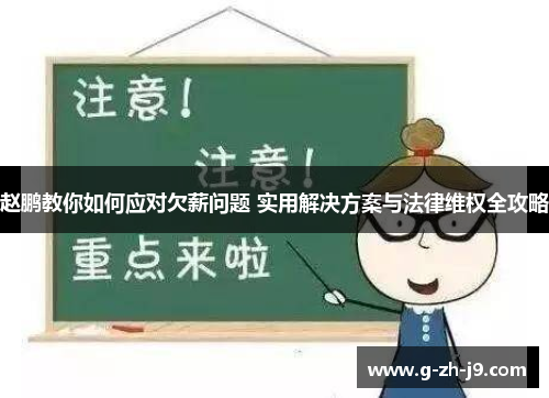 赵鹏教你如何应对欠薪问题 实用解决方案与法律维权全攻略